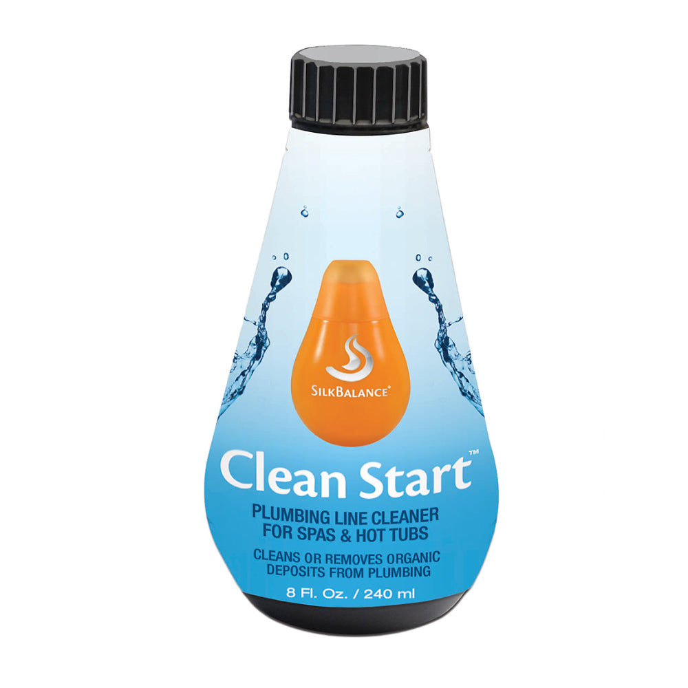 SilkBalance Clean Start Plumbing Line Cleaner For Spas and Hot Tubes - 8 Fl Oz