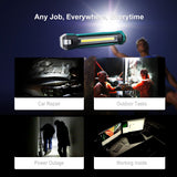 Klarus LED Work Light, 550 Lumens Rechargeable COB Work Light with Magnetic Base & Hook