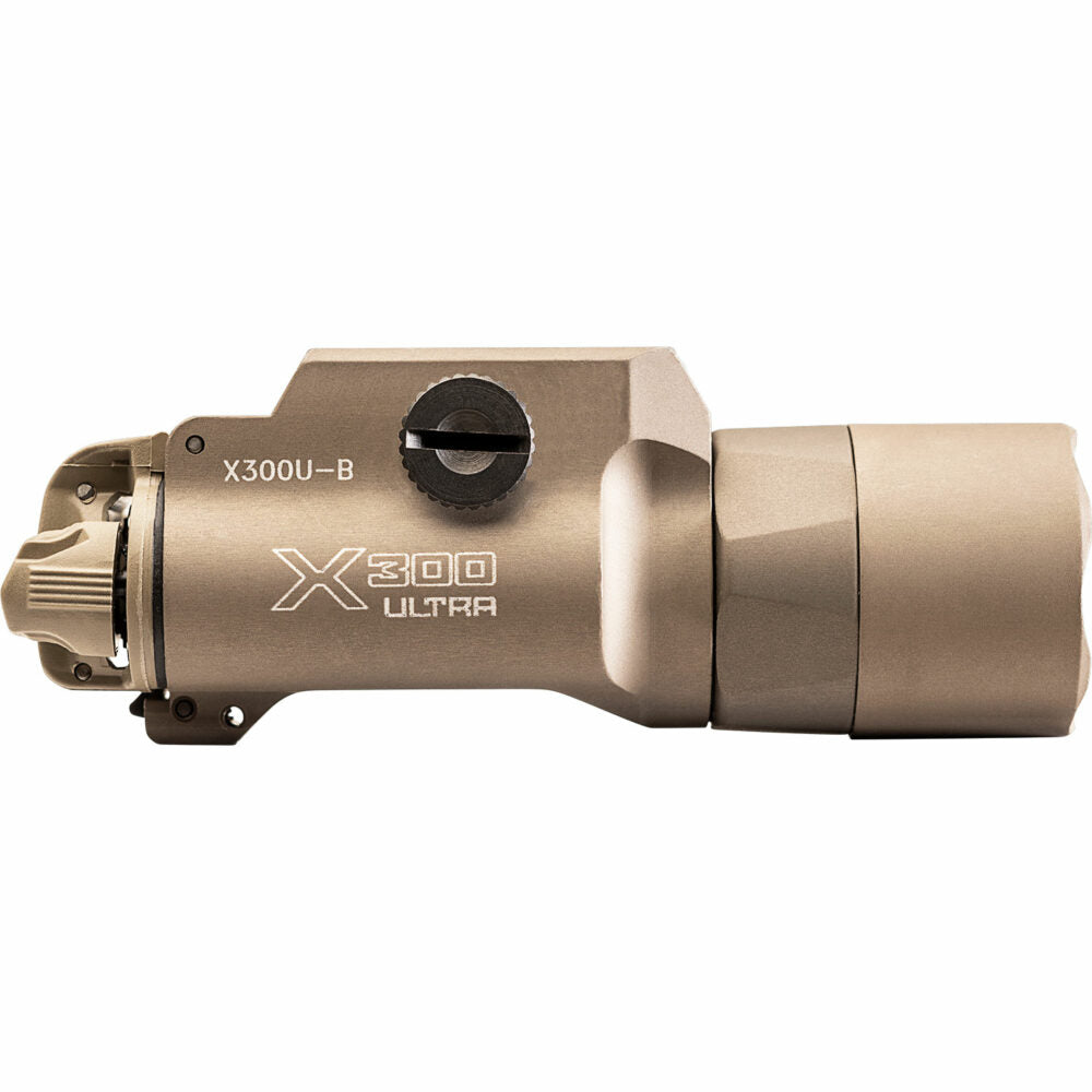 SureFire X300 Ultra X300U-B-TN High Output 1000 Lumen LED WeaponLight - Tan