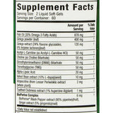 Irwin Naturals Ginkgo Smart Maximum Focus & Memory 120 Liquid Soft Gel