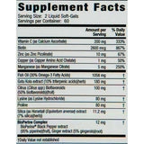 Irwin Naturals Healthy Skin & Hair plus Nails 120 Liquid Soft Gels