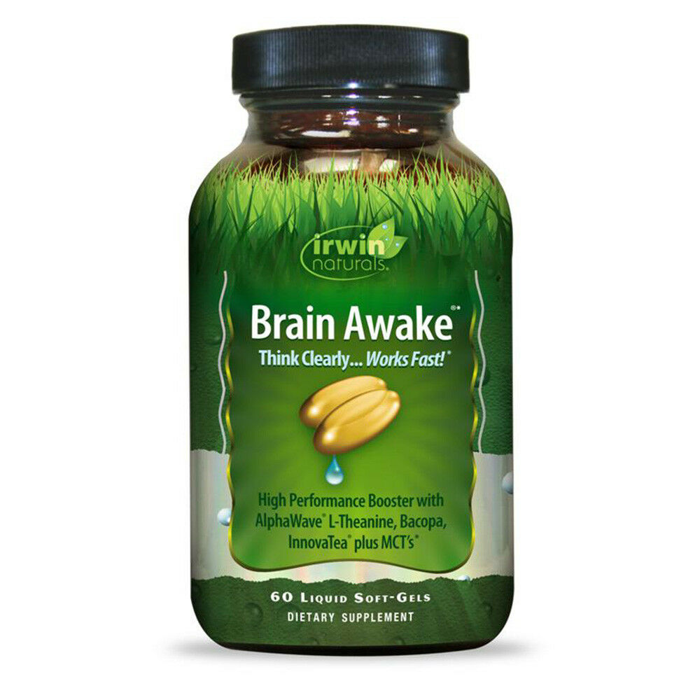 Irwin Naturals Brain Awake, 60 ct