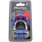 Master Lock 1534D Password Plus Combo Lock, Colors May Vary 1-Pack