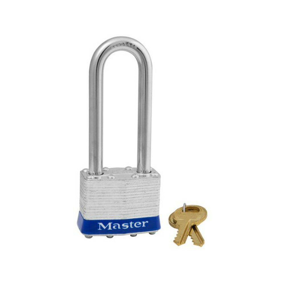 Master Lock 1DLJ Laminated No. 1 Long Shackle Padlock
