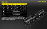 Nitecore MT10A CREE XM-L2 U2 LED Flashlight - 920 Lumens