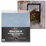 BCW 1-RSLV 33 RPM Record Sleeves, 100 Count, Archival Safe