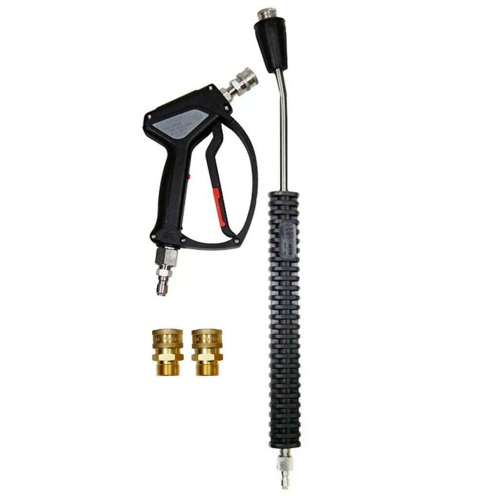 MTM Hydro Kit 2 Pro Pressure Washing with SGS28 Spray Gun, Stainless Steel Lance