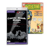 BCW Regular/Silver Comic Book Bags, 100 Bags per Pack