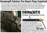 Dynaplug Quick Motorcycle Tire Puncture Repair - Carbon Ultralite