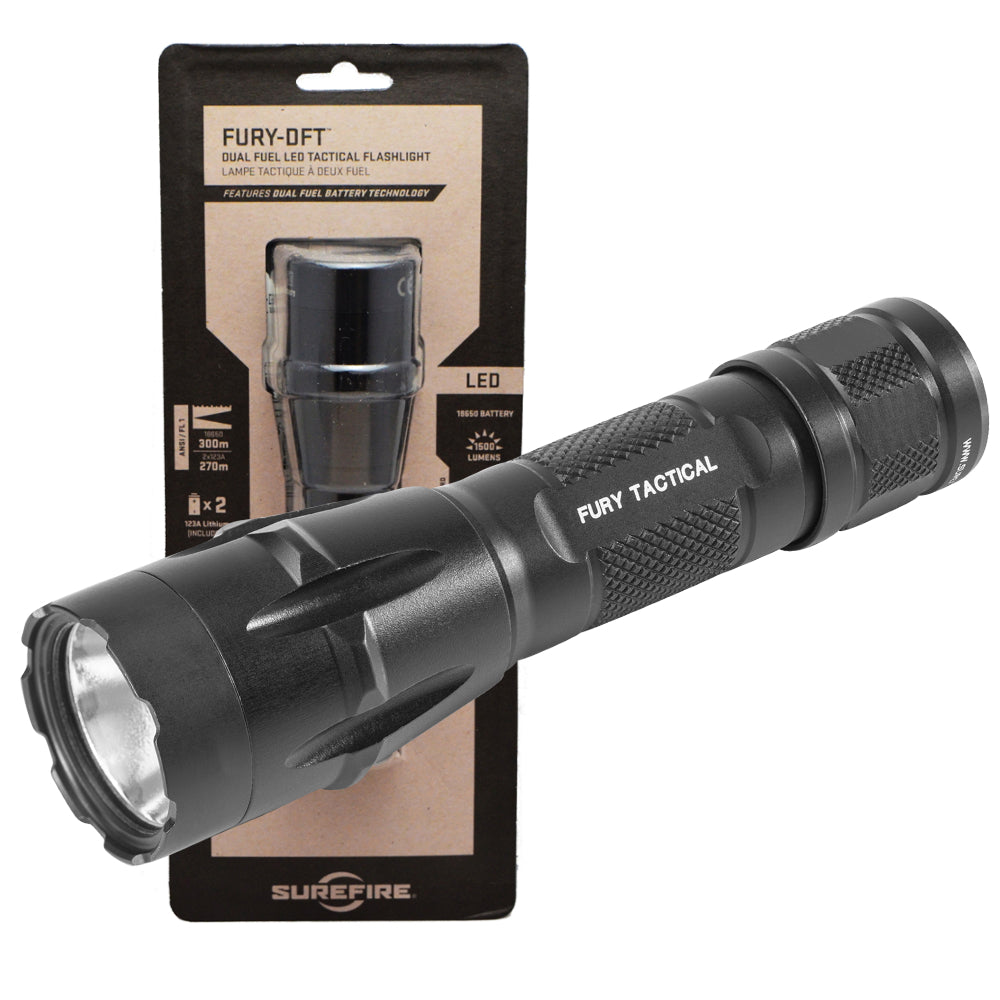 SureFire Fury DFT Duel Fuel Tactical LED Flashlight