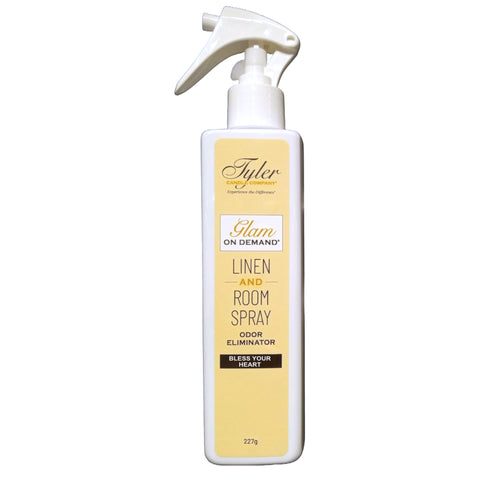 Tyler Candle Company - Glam On Demand - Bless Your Heart Fragrance - 227g / 8oz, Clear (Copy)