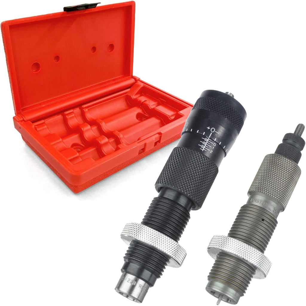 Forster Products Ultra Die Set, Full Length Sizing Die & Ultra Micrometer Seater Die