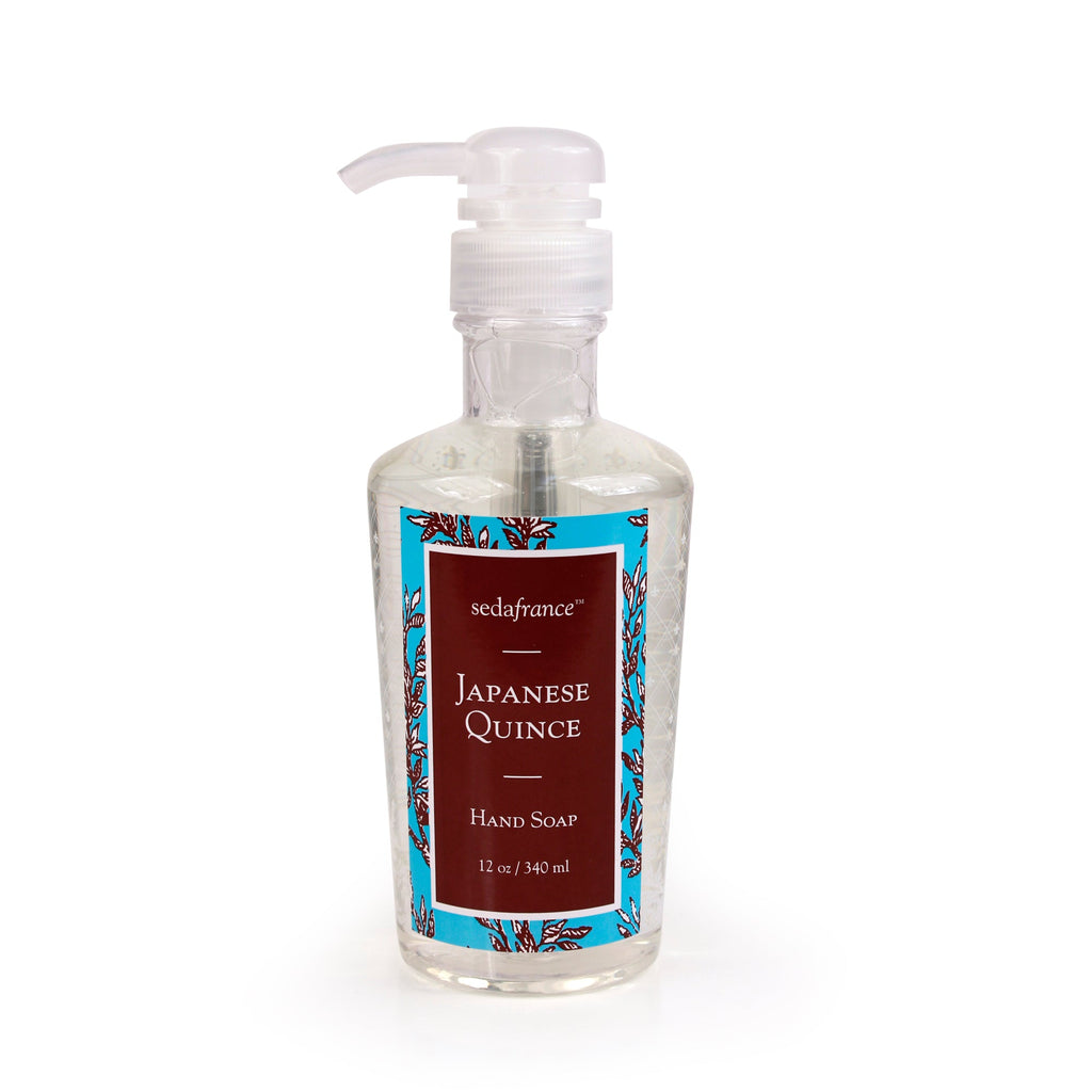 Seda France Japanese Quince Classic Toile Liquid Hand Soap