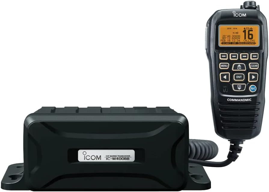 ICOM M400BB Black Box VHF with Black Command Mic - M400BB 31
