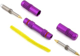 Dynaplug Racer Pro Tubeless Tire Repair Kit, 4 Pre-Loaded Plugs, Purple