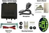 President Walker IV FCC AM/FM Trucker CB Radio with Automatic SWR/SWR Protection