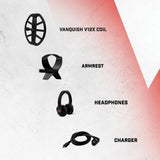 MINELAB Vanquish 560 Fully-Automatic Lightweight Waterproof Metal Detector with Multi-IQ Technology, Includes V12X 12" Double-D Coil and Wired Headphones