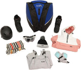 TRANSPACK Edge Junior+ 38L Backpack, Cobalt, Water-Resistant, Ski/Snowboard Boot Helmet Goggles Gear Bag