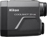 Nikon COOLSHOT 20 GIII Golf Rangefinder | Rainproof Laser rangefinder with Locked On Quake and 5 Year Warranty | Official Nikon USA Model
