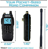 President Randy III FCC IP67 Handheld AM/FM CB Radio w/ IP67 Dust/Water Rating, 12/24V