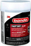 Bondo 3M Professional Fast Dry Filler for Car Repair (25 oz/1Q) - Automotive Body Filler - Works with Fiberglass, Wood, Aluminum, and Concrete Spot Treatment