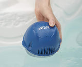 FROG @Ease Floating Sanitizing System for Hot Tubs, Quick and Easy Self-Regulating Hot Tub Sanitizer with Sanitizing Minerals and SmartChlor Technology Kills Bacteria 2 Ways, Cyanuric Acid Free