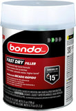 Bondo 3M Professional Fast Dry Filler for Car Repair (25 oz/1Q) - Automotive Body Filler - Works with Fiberglass, Wood, Aluminum, and Concrete Spot Treatment