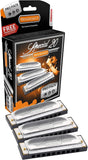Hohner Special 20 Harmonica 3 piece Pro Pack keys of G,C,A