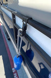 Danik Hook Fender Hanger, Easy to Use, Easy Fender Height Adjustment, C-Clip for Quick and Easy Connection to Your Pontoon or Deck Boat’s Square and Rectangle Handrails