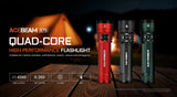 ACEBEAM E75 4500 High Lumens Flashlight with Magnetic Base, 4500 Lumens Quad LED, 6500K Temperature, IP68 Waterproof, High Strength and Impact Resistant