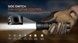 ACEBEAM L16 2.0 3000 Lumens Tactical Flashlight, 6500K Cool White, IP68 Dust & Waterproof, Dual Switches, 2340 Feet, Long-Range