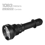 ACEBEAM L19 2.0 Long Range Hunting Flashlight, 2200 Lumens, Dual Switch, 3553 Feet Range, IP68 Dust & Waterproof, Moonlight Mode