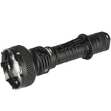 ACEBEAM L35 2.0 High Performance Flashlight, Black, 5000 Lumens, IP68 Dust & Waterproof, 650 Meter Throw, Stainless Steel Bezel
