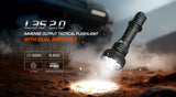 ACEBEAM L35 2.0 High Performance Flashlight, Mao Marbling, 5000 Lumens, IP68 Dust & Waterproof, 650 Meter Throw, Stainless Steel Bezel