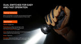 ACEBEAM L35 2.0 High Performance Flashlight, Mao Marbling, 5000 Lumens, IP68 Dust & Waterproof, 650 Meter Throw, Stainless Steel Bezel