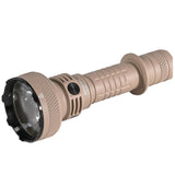 ACEBEAM L35 2.0 High Performance Flashlight, Desert Sand, 5000 Lumens, IP68 Dust & Waterproof, 650 Meter Throw, Stainless Steel Bezel