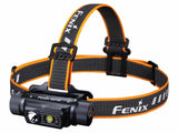 Fenix HM70R Headlamp, 1600 Lumens, High CRI White and Red Beams, 6000K, IP68 Waterproof, Large Thumb-Sized Switch, White, Neutral White, & RED Lights