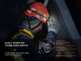 Fenix HM71R 2700 Lumens Headlamp, Spot Light, Flood Light, L-Shape 90 Degree Right Angle Flashlight Industrial Grade