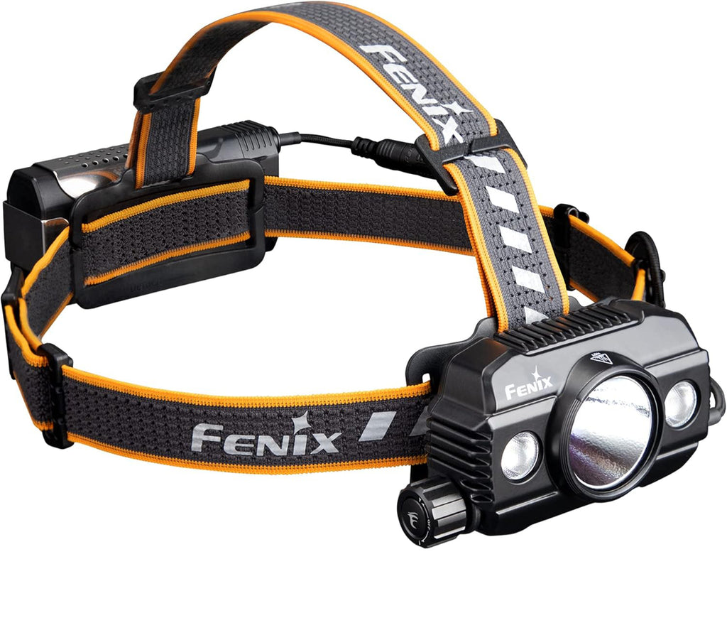 Fenix HP30R v2.0 Rechargeable Headlamp, 3000 Lumen Heavy-Duty with Spotlight & Floodlight