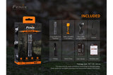 Fenix PD35 V3 1700 Lumen LED Tactical Flashlight, IP68 Waterproof, Aircraft Aluminum Construction, with Holster