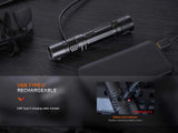 Fenix PD36R Pro High Lumen Tactical Flashlight, 2800 Lumens, Dual Rear Switches, Rechargeable
