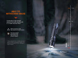 Fenix PD36R Pro High Lumen Tactical Flashlight, 2800 Lumens, Dual Rear Switches, Rechargeable