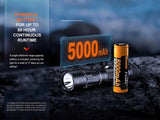 Fenix PD40R V3.0 3000 Lumens Tactical Flashlight, Rechargeable, Single-Handed Operation, Long Throw Police Duty Light