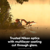 Nikon Action 7x50 Binocular | Multilayer-Coated Nikon Optics, Bright 50mm Objective Lenses, 7X Power, Turn-and-Slide Adjustable Eyecups and Tripod-Ready