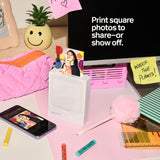 Polaroid Hi-Print - Bluetooth Connected 3x3 Photo Dye-Sublimation Printer - 60 Photo Sheets Included
