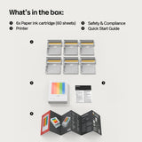 Polaroid Hi-Print - Bluetooth Connected 3x3 Photo Dye-Sublimation Printer - 60 Photo Sheets Included