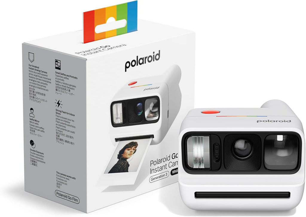 Polaroid Go Generation 3 - Mini Instant Film Camera - White