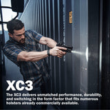 SureFire XC3 Compact WeaponLight - 550 Lumens - Lightweight, Compact, & Robust - Ambidextrous Tactile Switch