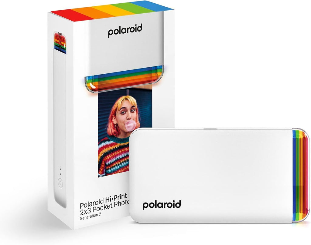 Polaroid Hi-Print - 2nd Generation Bluetooth Connected 2x3 Pocket Photo Dye-Sub