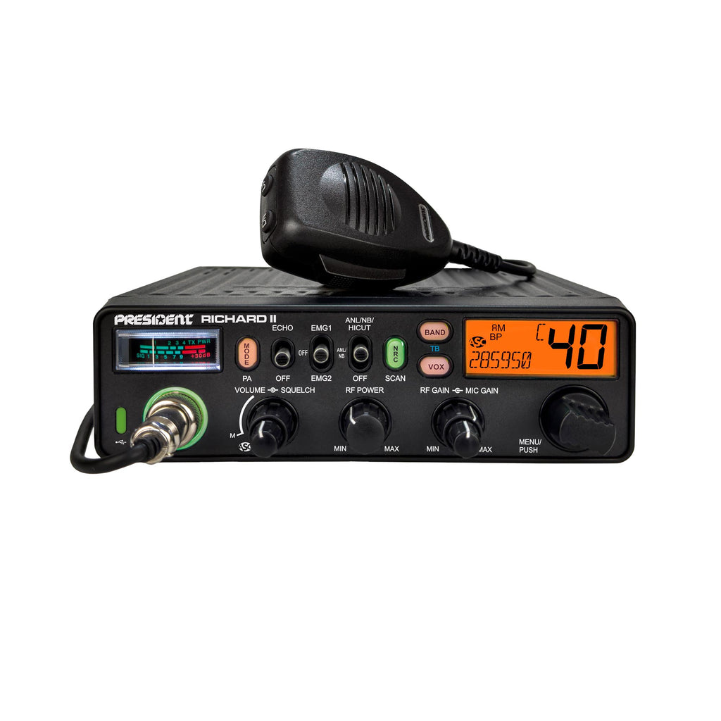 President Richard II 10M Ham Radio AM/FM, 12V
